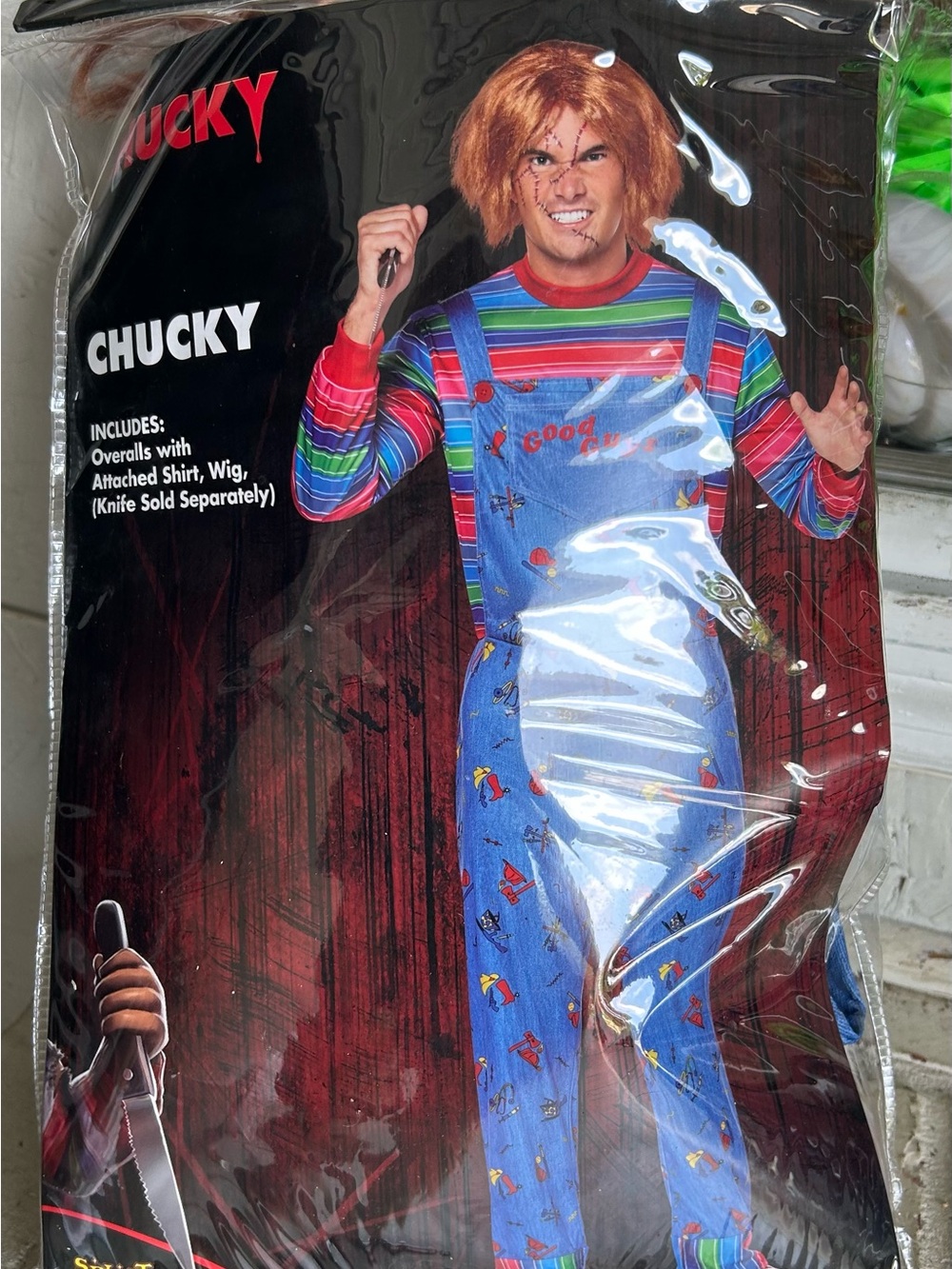 Men’s chucky costume